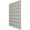 Ekena Millwork 19 5/8in. W x 19 5/8in. H Bradford EnduraWall Decorative 3D Wall Panel Covers 2.67 Sq. Ft. WP20X20BRECE - alternate 6